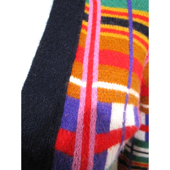 Anthropologie Moth Williston Plaid Belted Open Front Cardigan Sweater Women XS - Picture 5 of 11